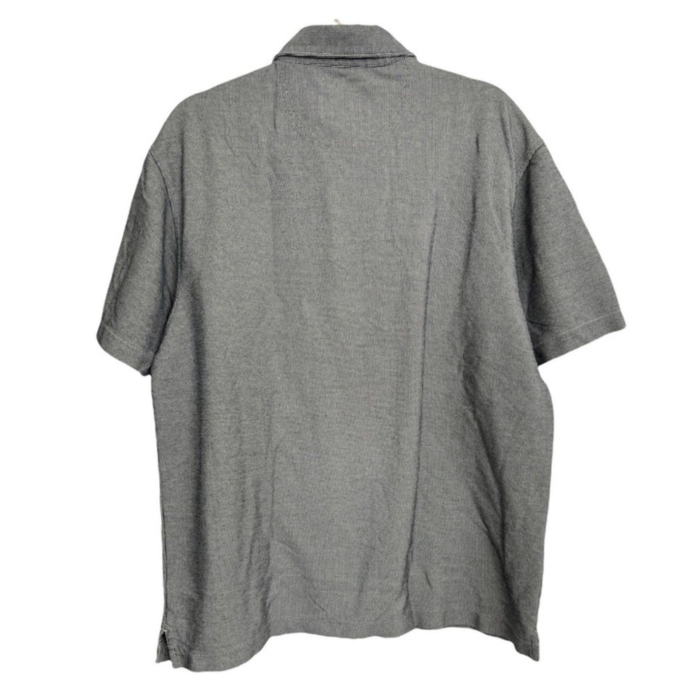 Jos. A. Bank Mens Grey Traveler Short Sleeve Front Pocket Cotton Polo Size XL - Picture 3 of 4